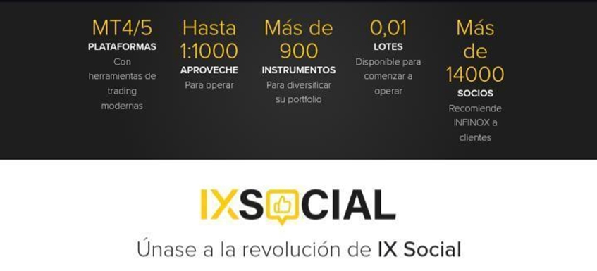infinox pagina principal