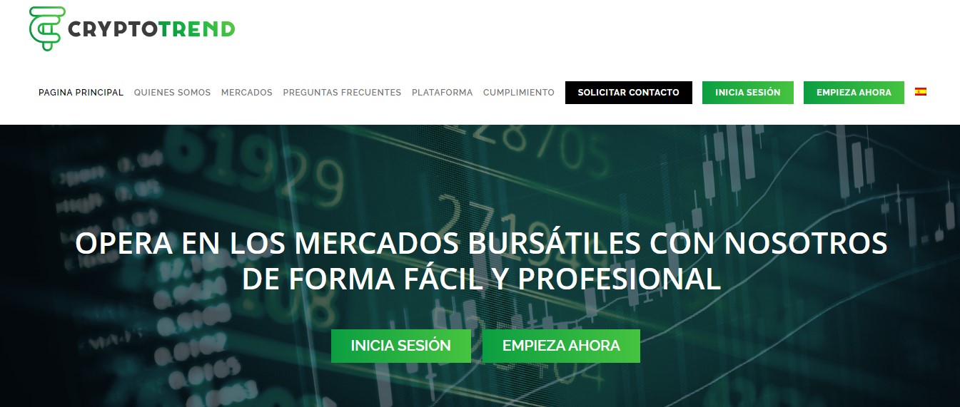 Crypto Trend website