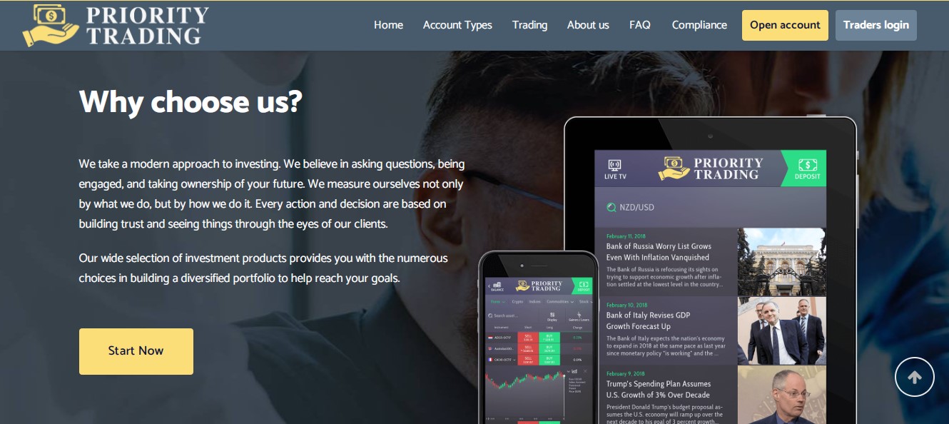 Priority Trading benefits