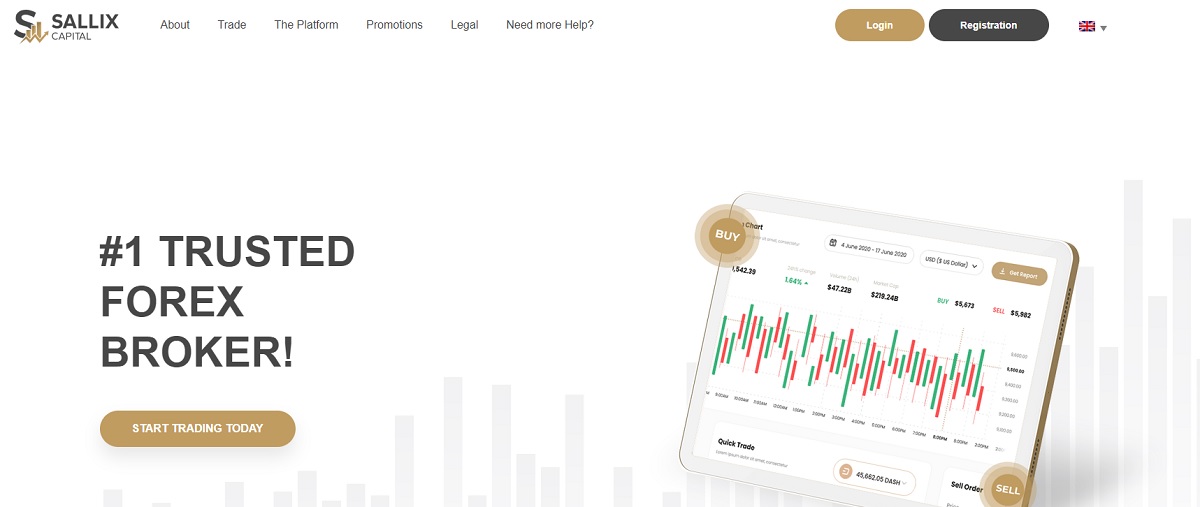 Sallix Capital Homepage