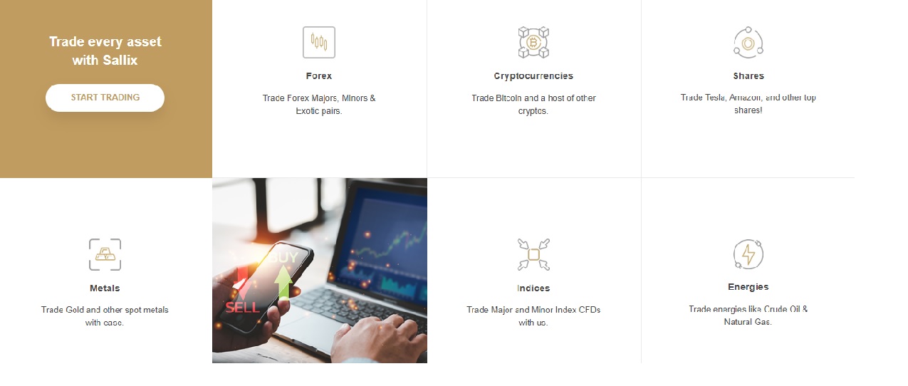 Sallix Capital Trading Platforms